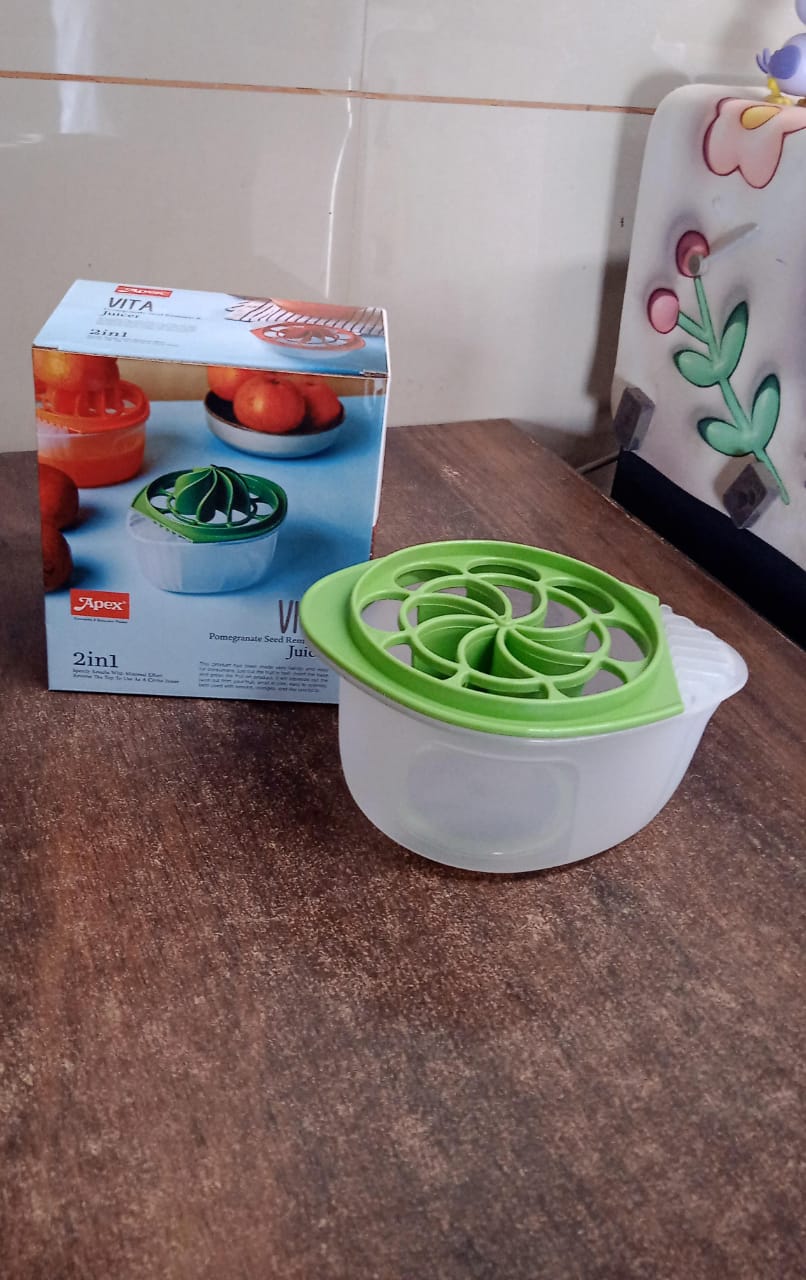 Apex Vita Pomegranate Seed Remover Citrus Juicer (2 IN 1) Variety Bazaar