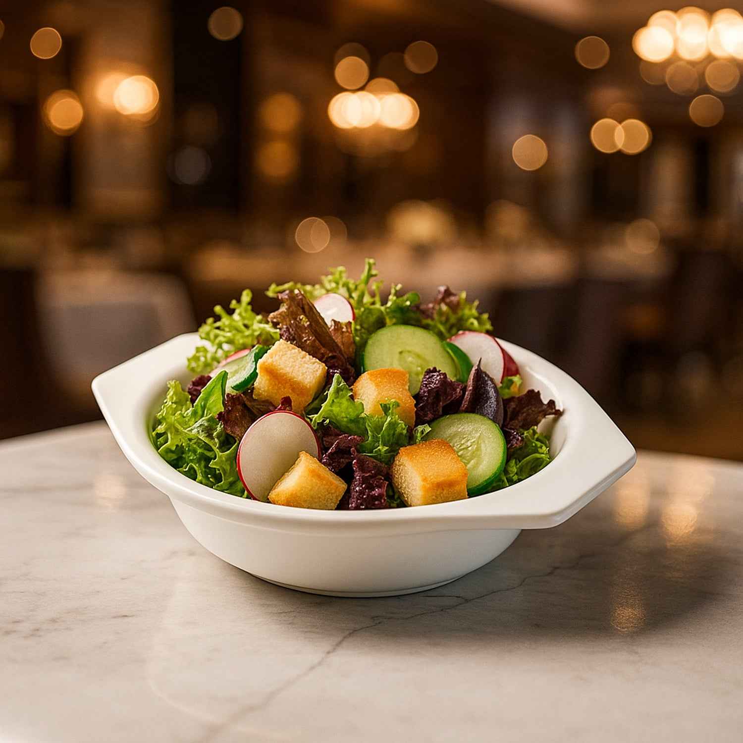 Premium Plastic Serving Mixing Bowl With Easy-grip Side Tabs (1 Pc)