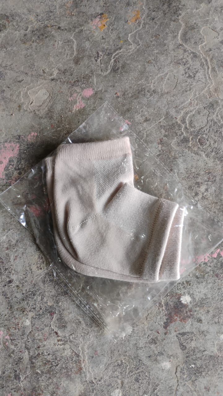 Heel Socks Overnight Heels While You Sleep (1 Pair / Mix Color) Variety Bazaar