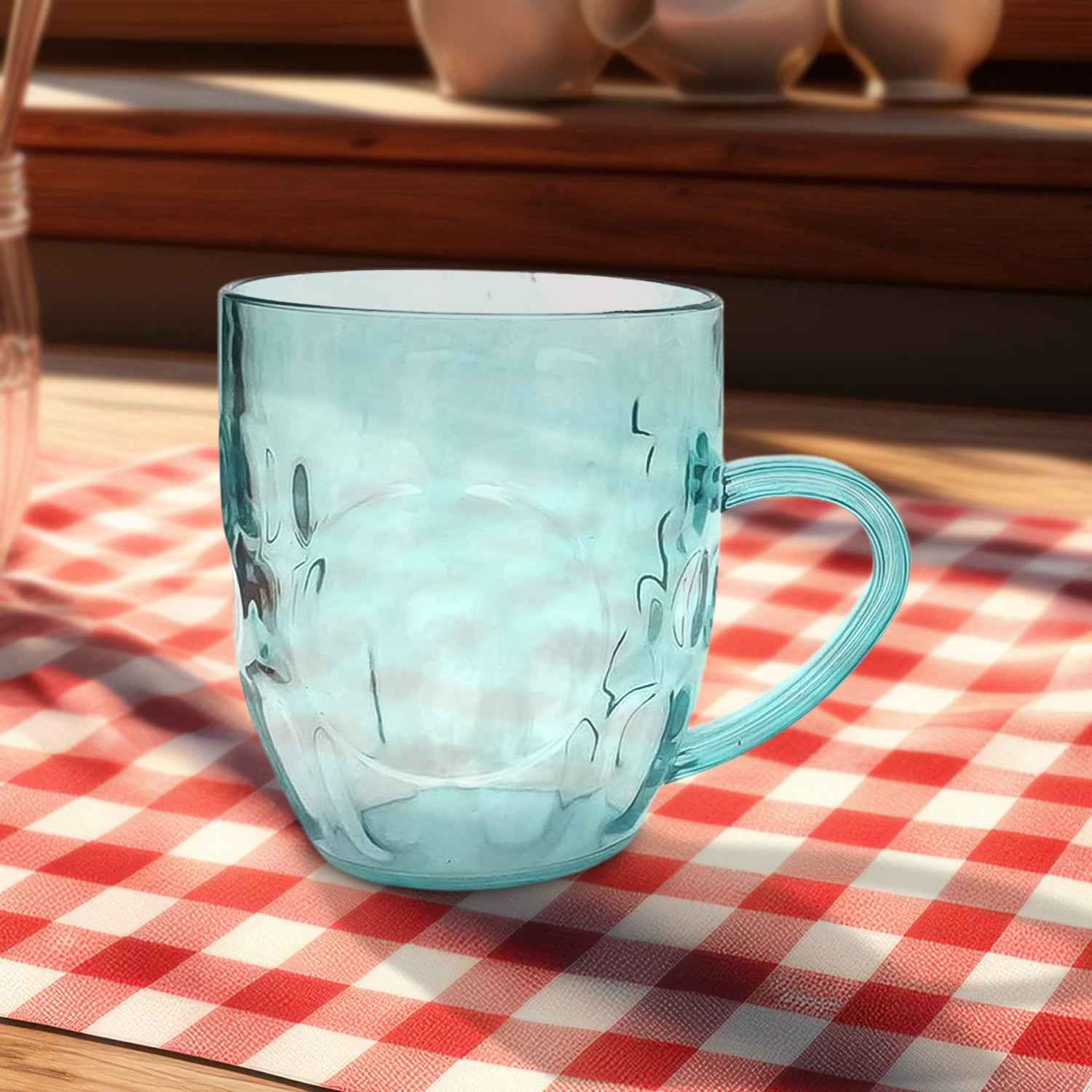 Apex Shake Mug Set 2 Pieces Durable Plastic Mugs (350ml) Approx