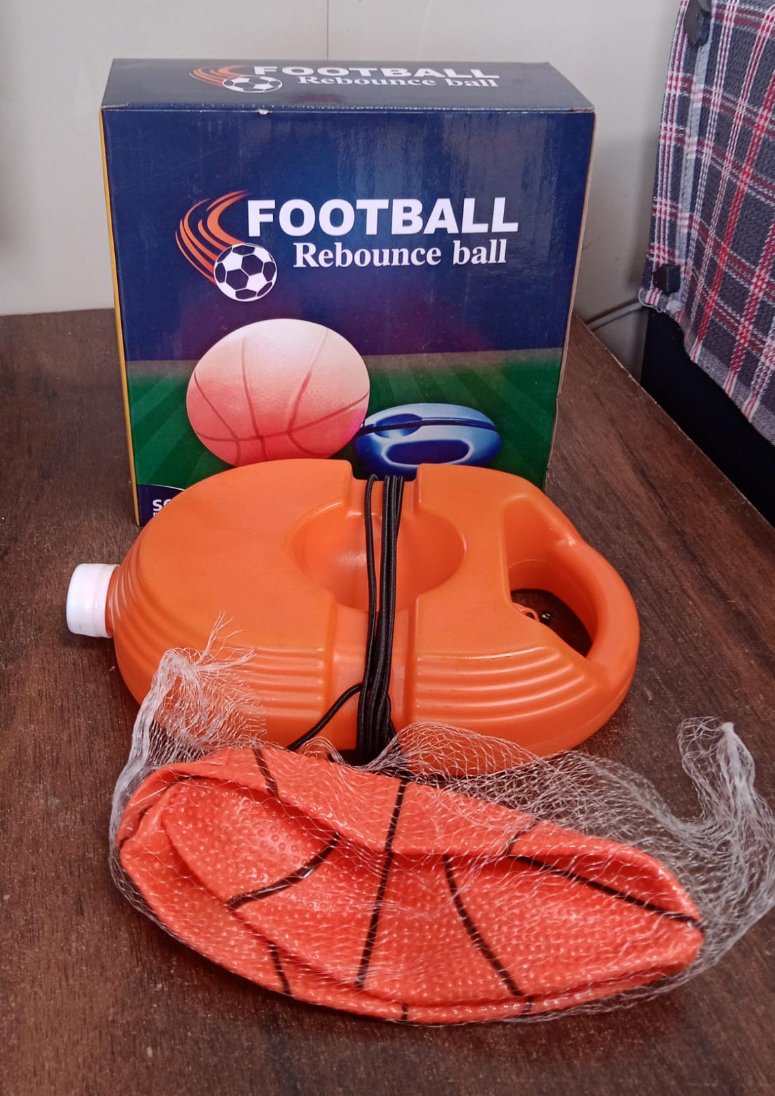 Football Rebound Ball with String (1 Set) Variety Bazaar