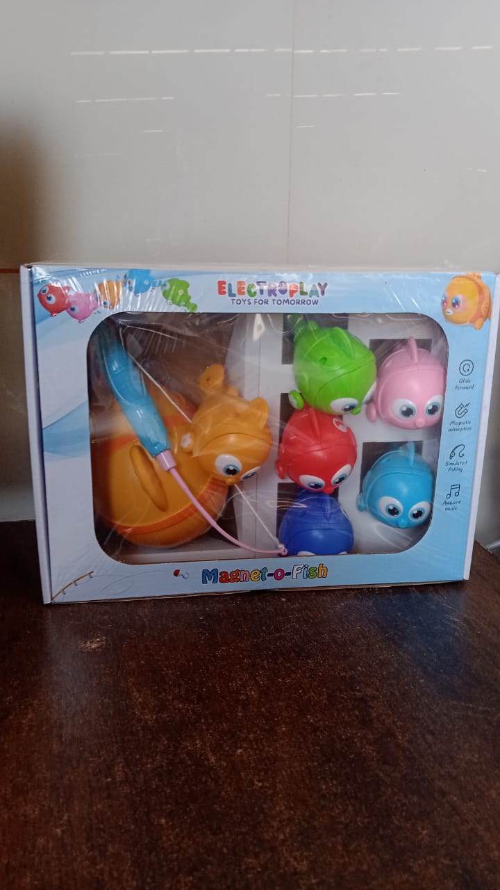 Electroplay 7-in-1 Magnetic Fishing Toy Set for Kids Variety Bazaar