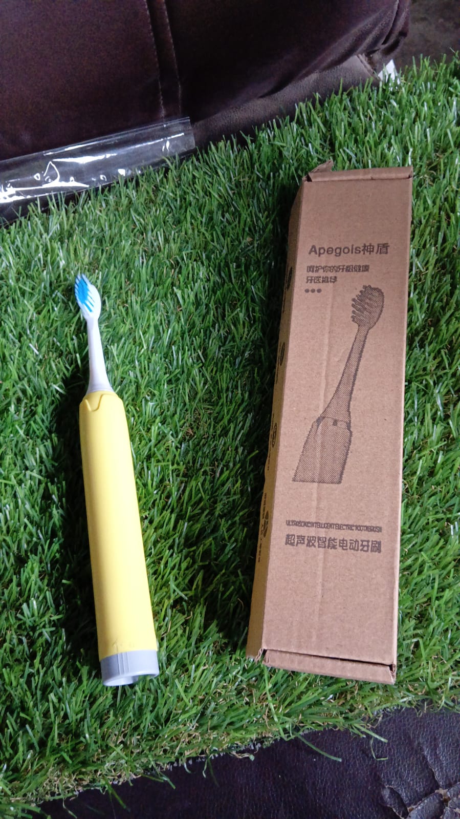 Adult Waterproof Electric Toothbrush 1 Head Battery Operated Toothbrush (1 Pc / Battery Not Included / Mix Color) Variety Bazaar