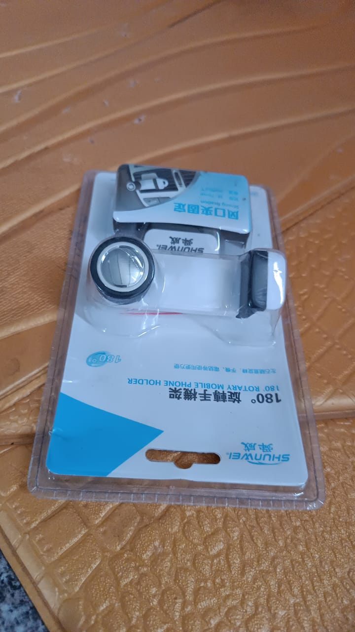 Car Phone Holder 180 Rotating Automobile (1 pc) Variety Bazaar