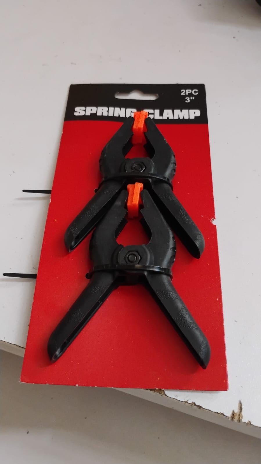 3 inch Heavy Duty Clips Clamp Spring Clamps Clip Fixture (2 Pc Set) Variety Bazaar