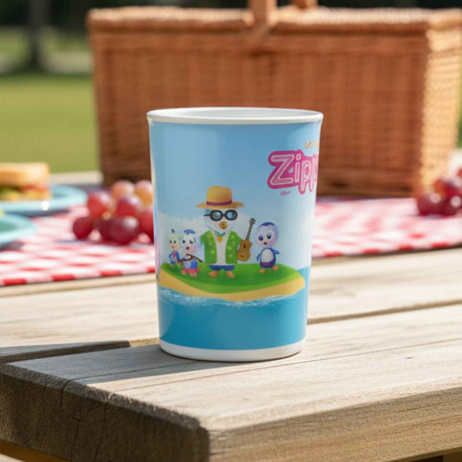 Cute Cartoon Melamine Drinking Glass (Approx 250ml 1 Pc)