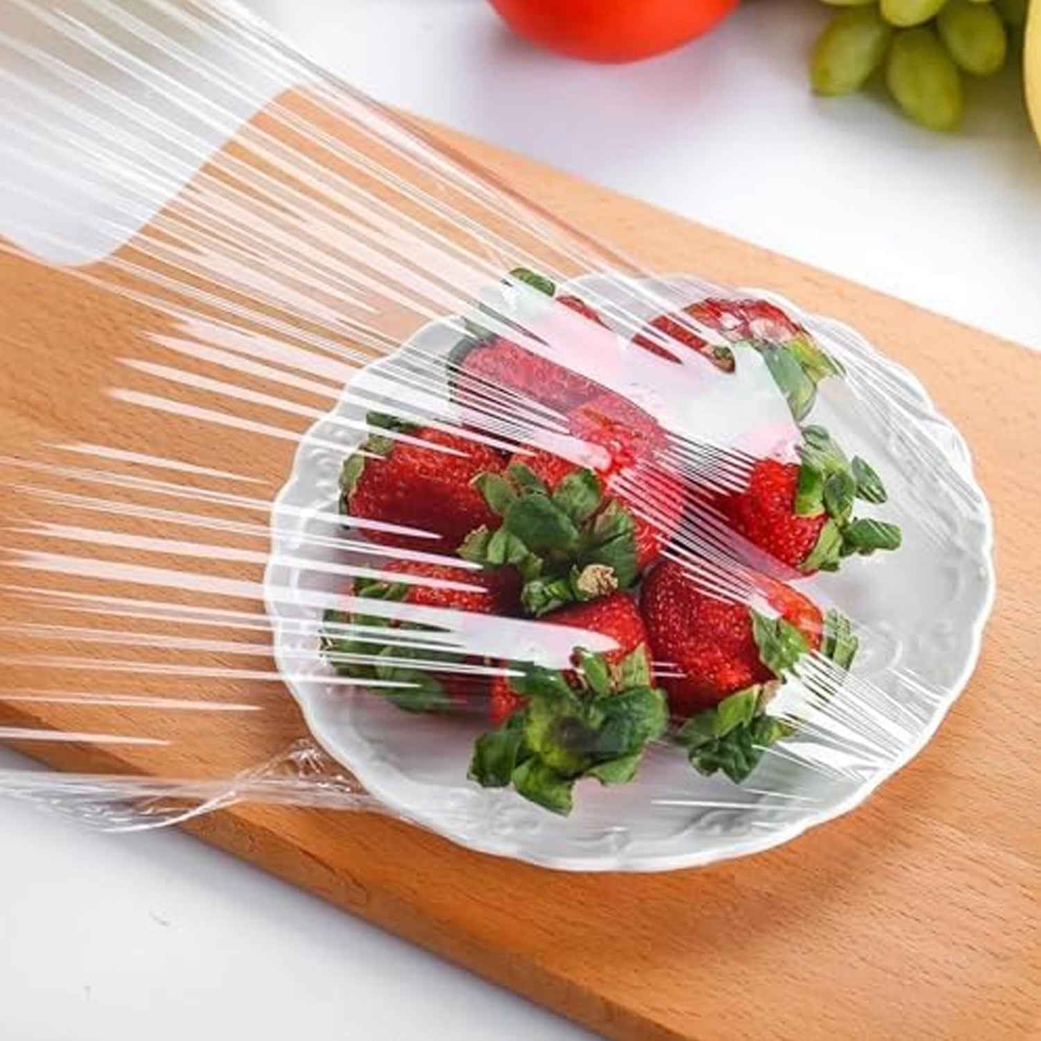 Disposable Elastic Food Storage Covers Bag (100 Pcs Set Big)