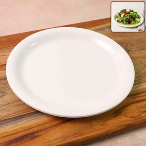Plastic Round Dinner Serving Plate 19 Cm (1 Pc)