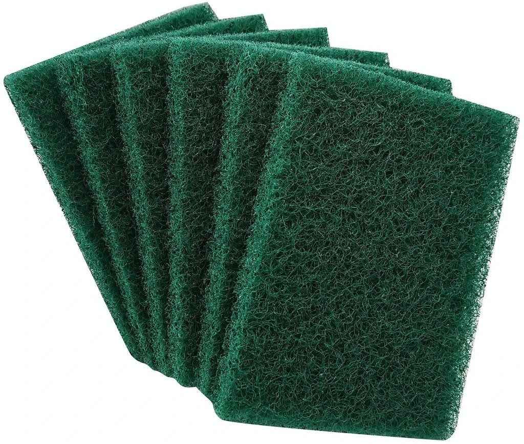 3438 Scrub Sponge Cleaning Pads Aqua Green