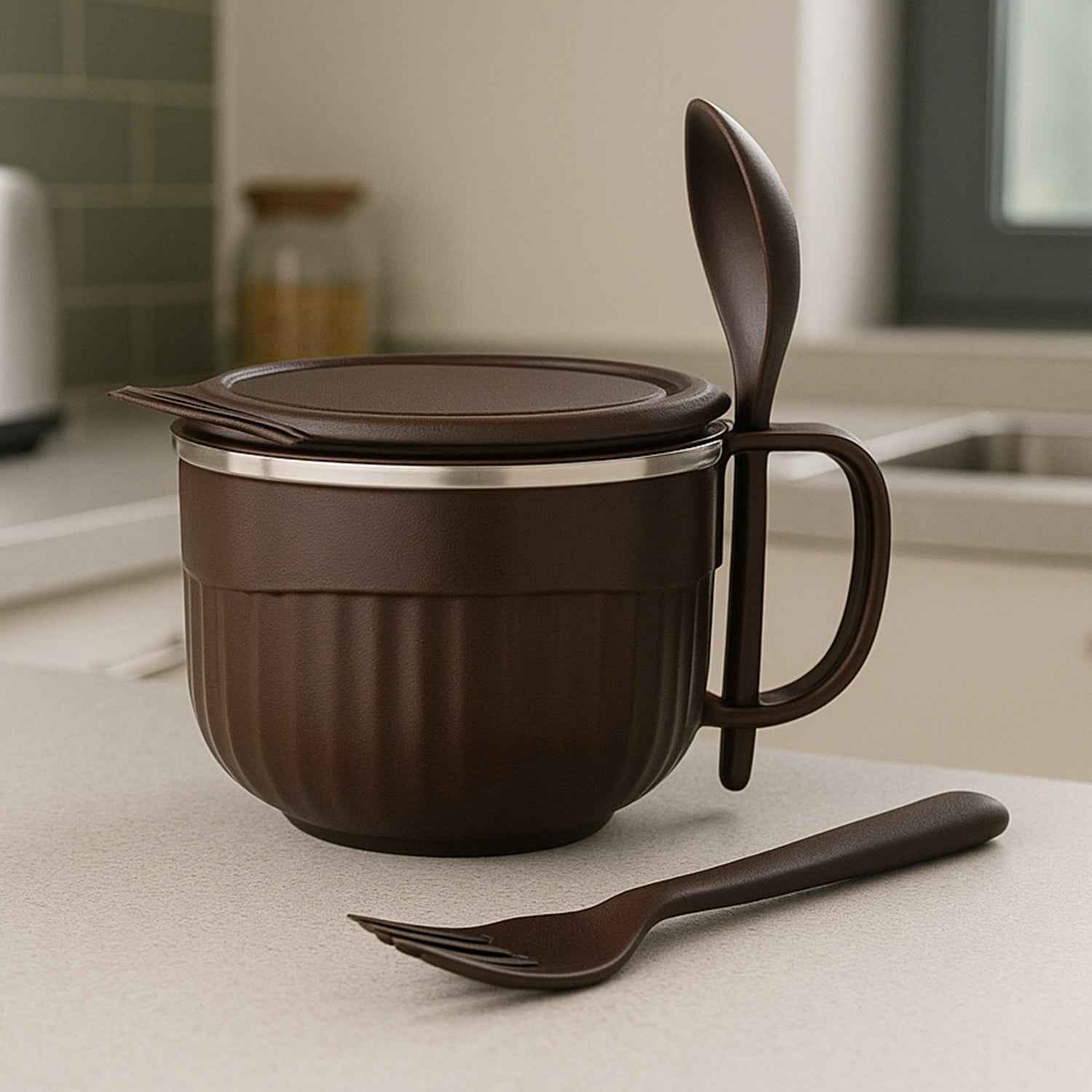 Home Chef Tangy Twist Insulated Lunch Bowl (Approx 650ml 1 Pc)