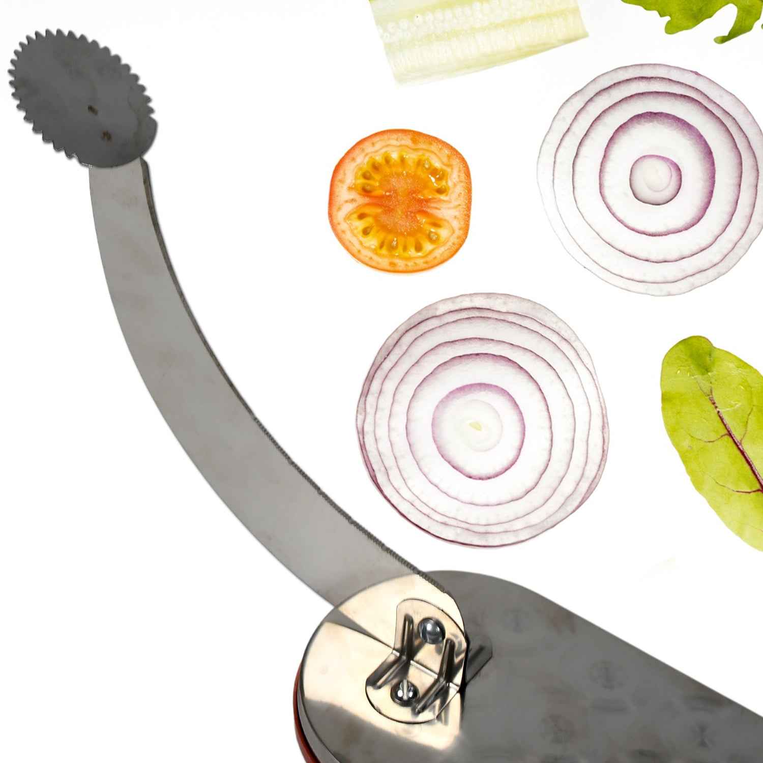 2841c Steel Vegetable Cutter Premium Quality Cutter For Fruit Vegetable Meat Cutting Use ( Color Box )