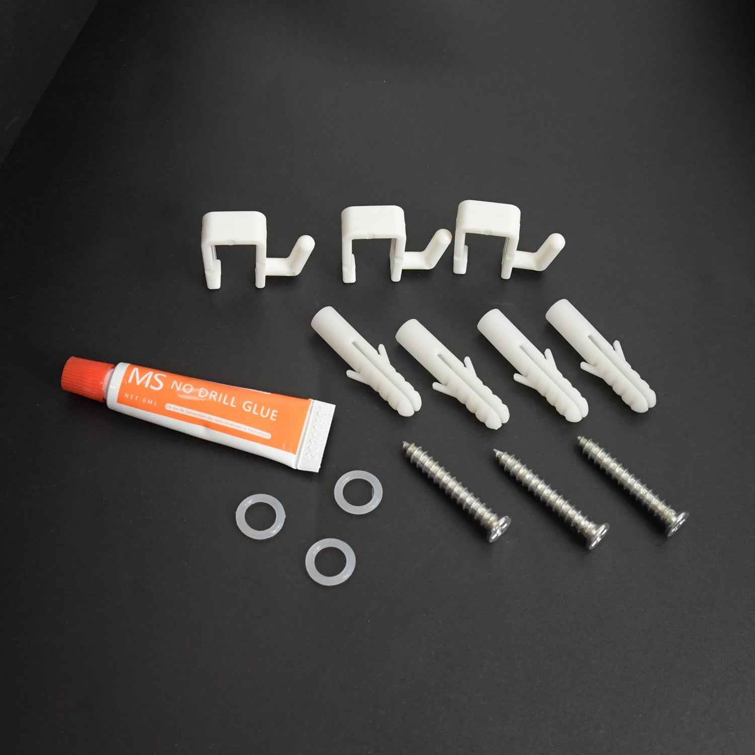 Kitchen Organization Rotating Shelf Storage Racks Multipurpose Adjustable (1 Set)