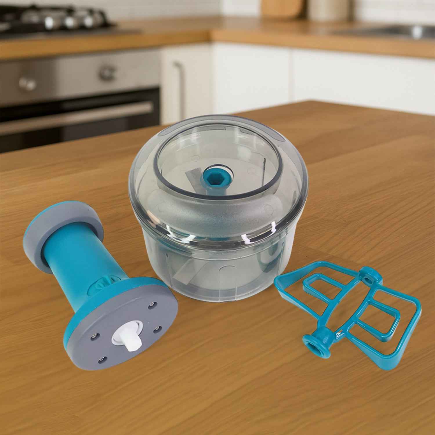 Supermom Premium Manual Push Chopper And Vegetable Cutter (750ml 1 Pc)