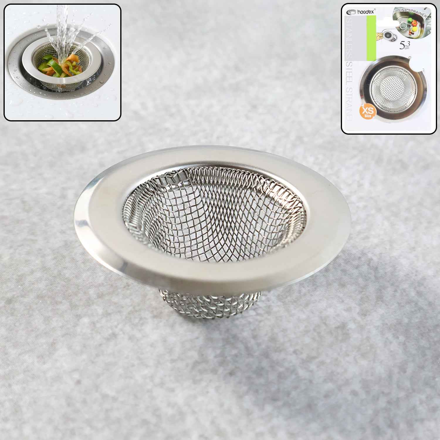 Stainless Steel Kitchen Sink Drain Strainer Stopper (Small (7 Cm) 1 Pc)