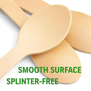 160mm Wooden Spoon 30 Pcs Pack