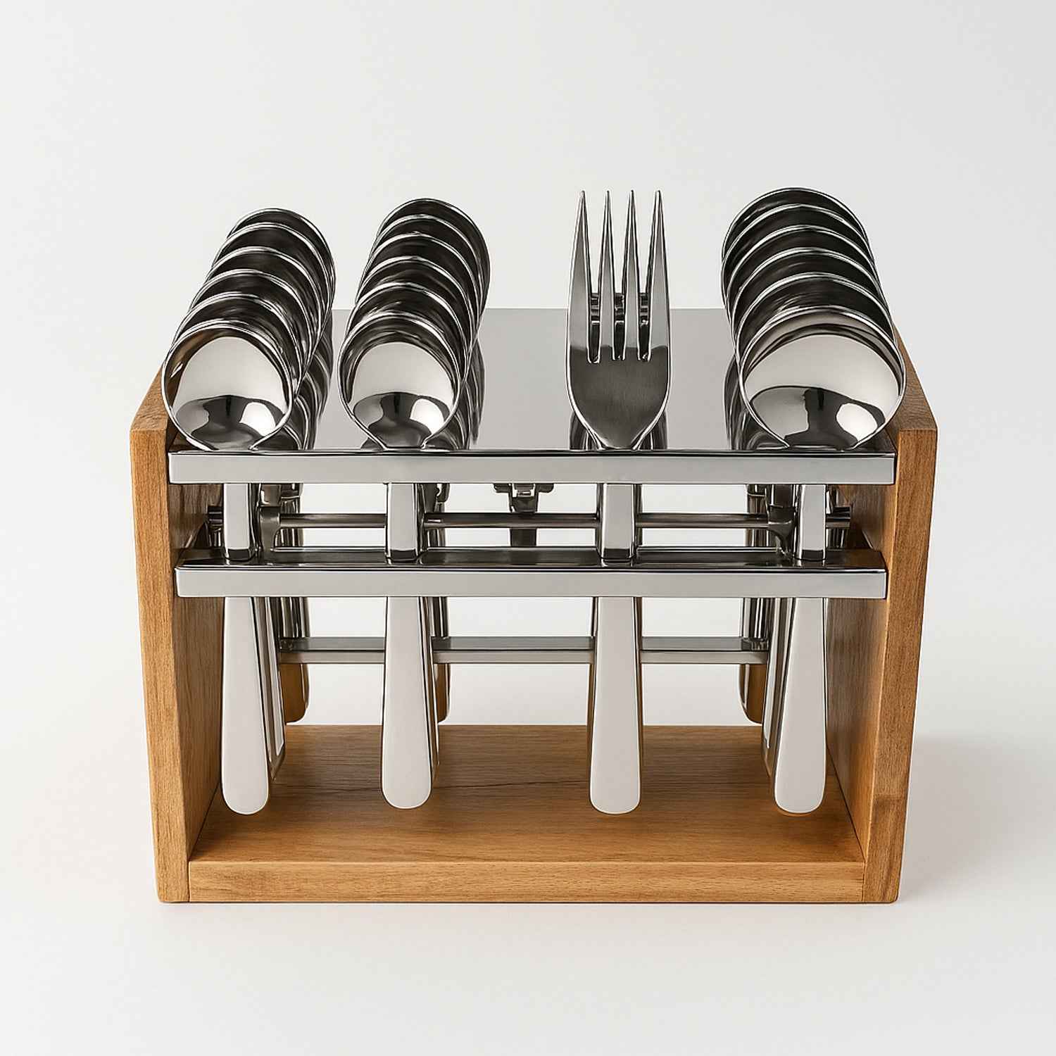 Apex Premium Stainless Steel Cutlery Set (24 Pc)