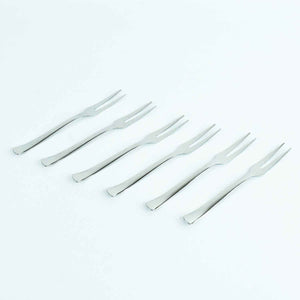 Apex 6 In 1 Stainless Steel Fruit Fork (1 Set)