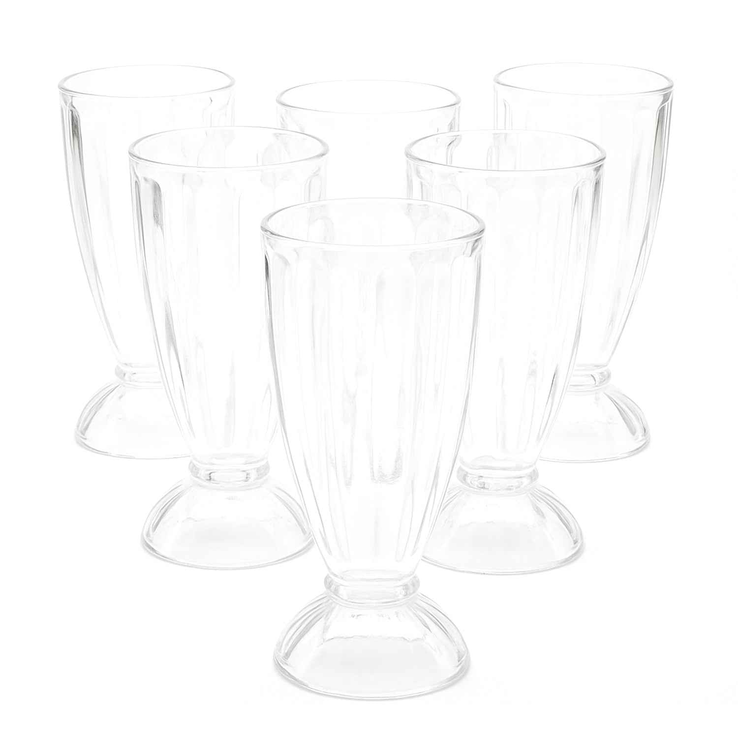 Apex Premium Dessert Falooda Glasses (Approx 400ml 6 Pc)