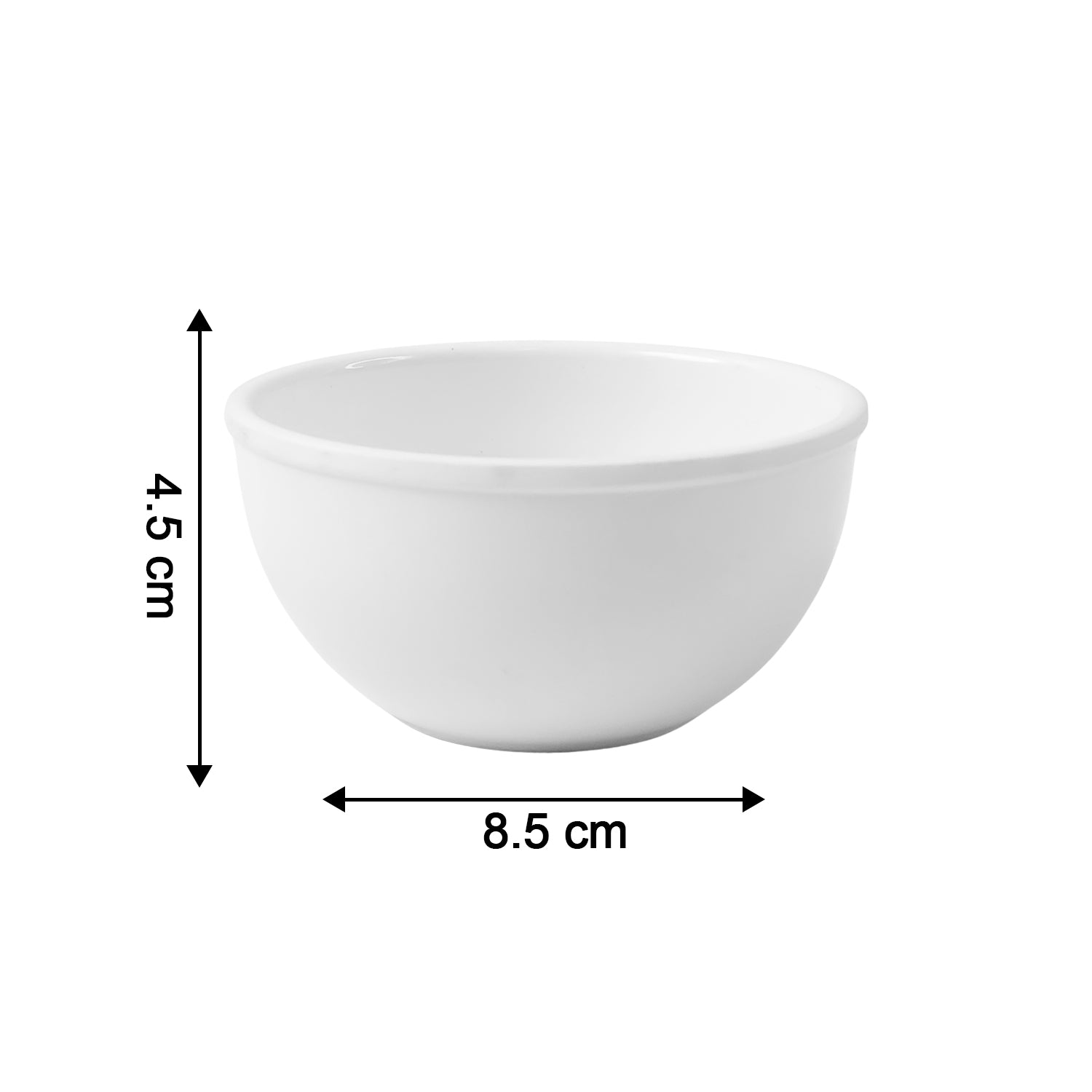 Premium Melamine Serving Snack Bowl (Small)
