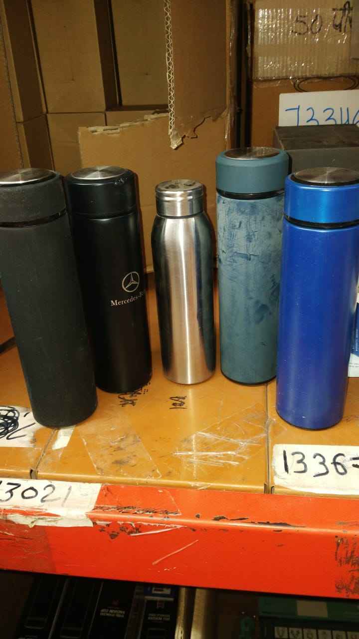 13011unbreakable Stainless Steel Leak Proof Fridge Water Bottle Cold Hot Steel Bottle Leak Proof Office Bottle Gym Home Kitchen Hiking Trekking Travel Bottle (500 Ml)