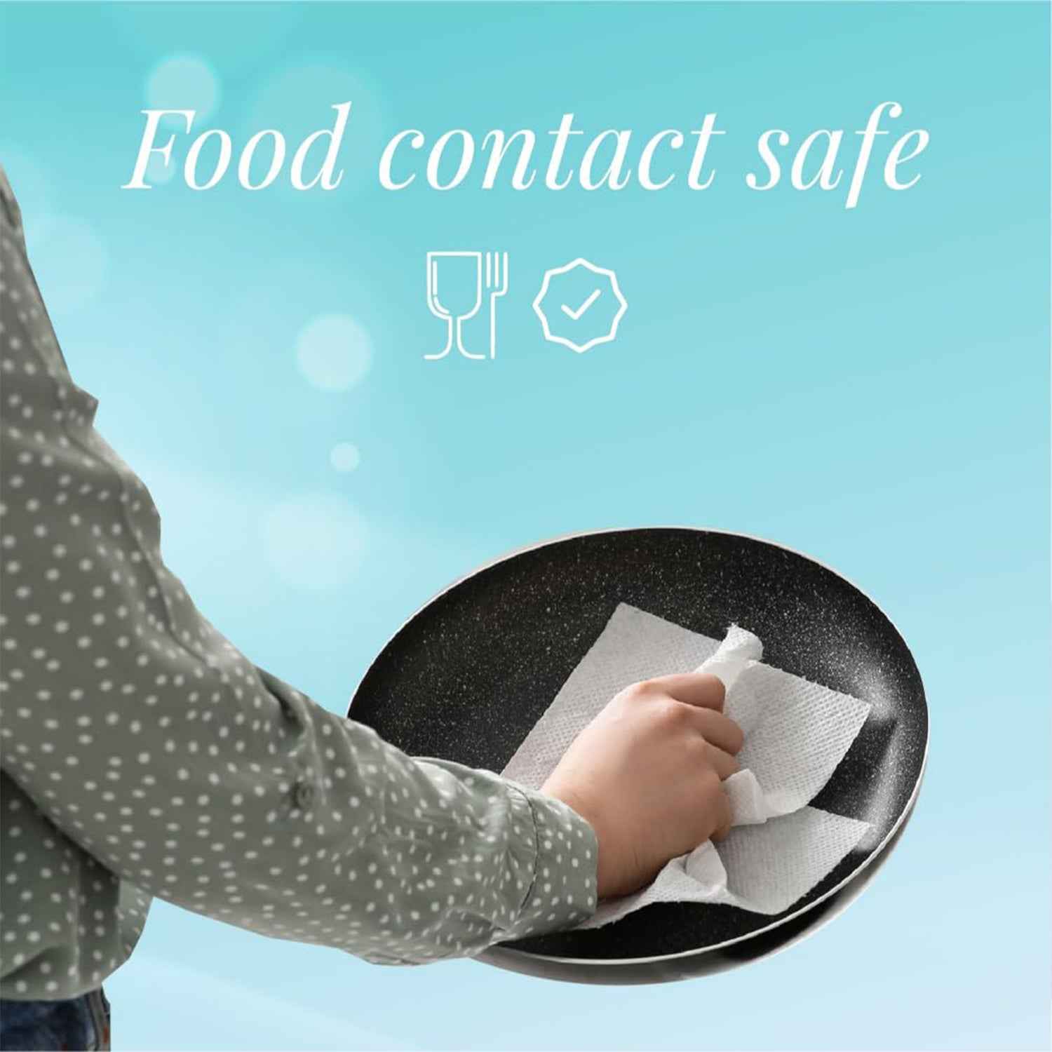 Freshee Super-absorbent Kitchen Roll 4-in-1 Paper Towels (4 Rolls 60 Sheets 240 Sheets)