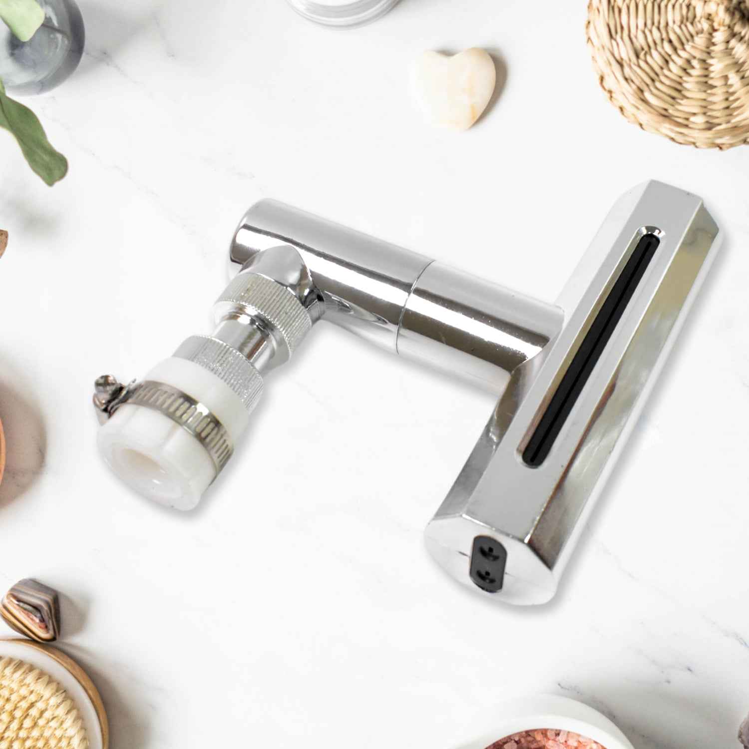 Plastic Multifunctional Universal Shower Head - Adjustable High Pressure Water Saving (1 Pc)