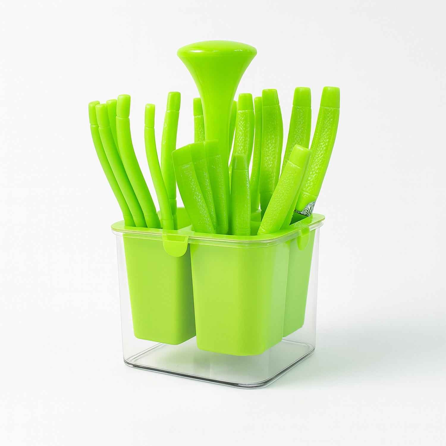 Supermom Premium Fancy Cutlery Set With Holder (24 Pc Set)