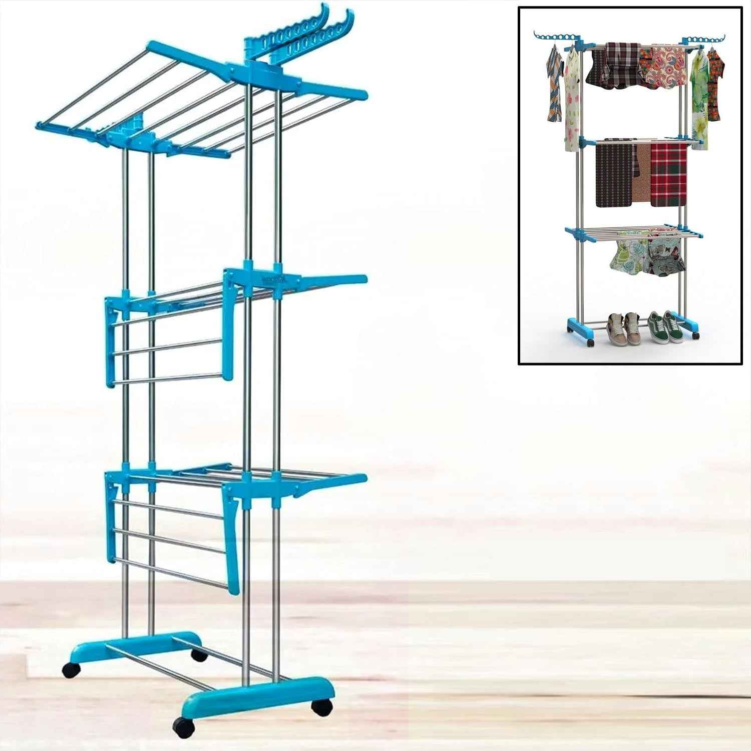 0733 Stainless Steel Cloth Drying Stand