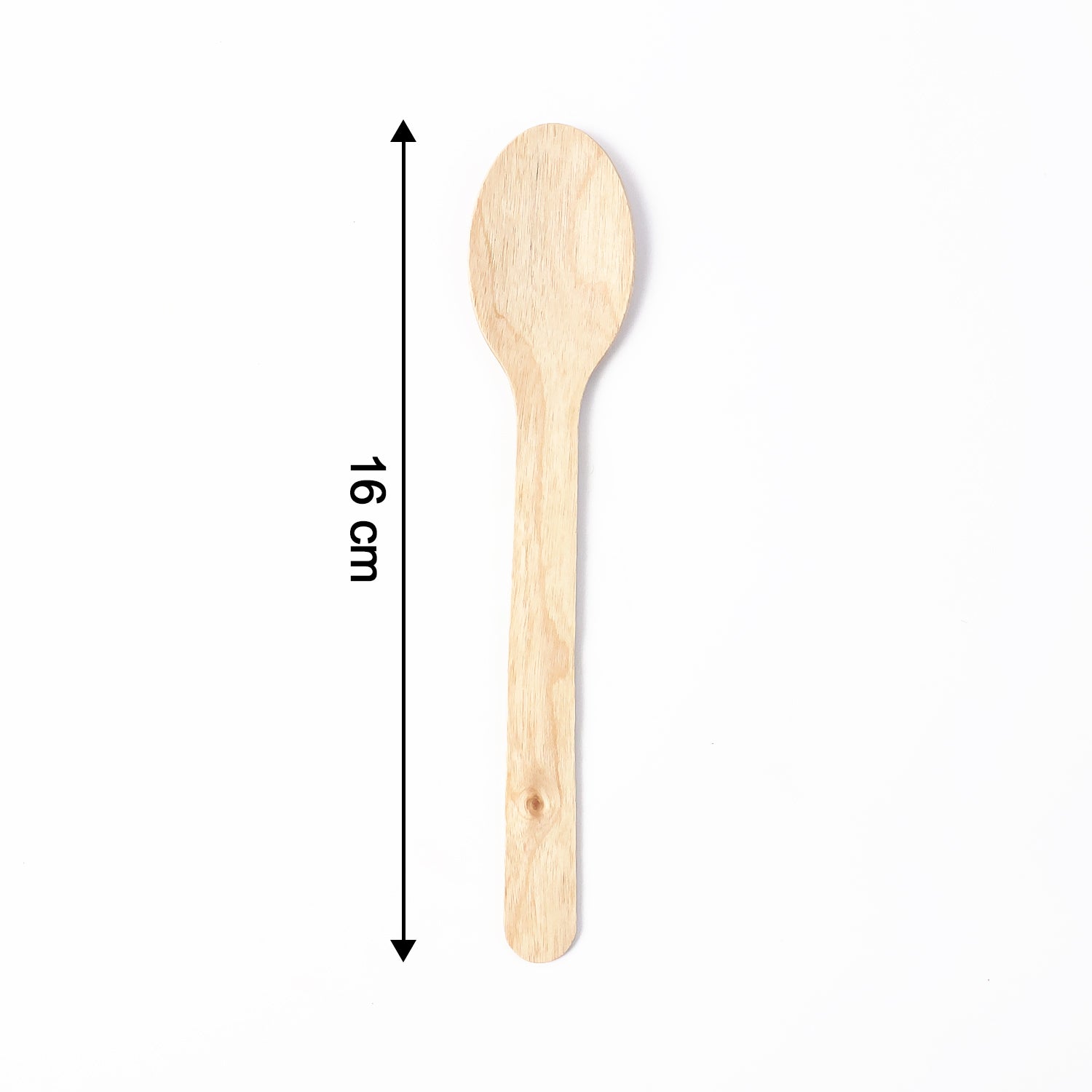 160mm Wooden Spoon 30 Pcs Pack