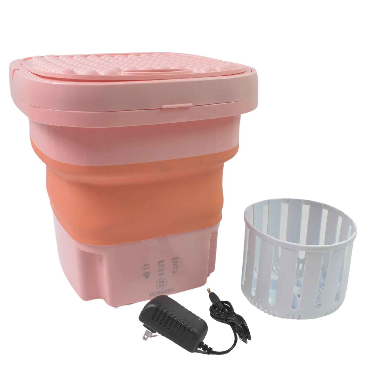 Portable Washing Machine Foldable Washer And Dryer Combo (1 Set Mix Color)