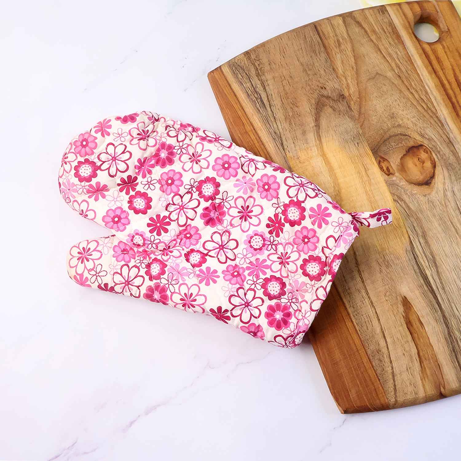 2929 Designer Multicoloured Oven Mitt And Pot Holder (24 Cm)