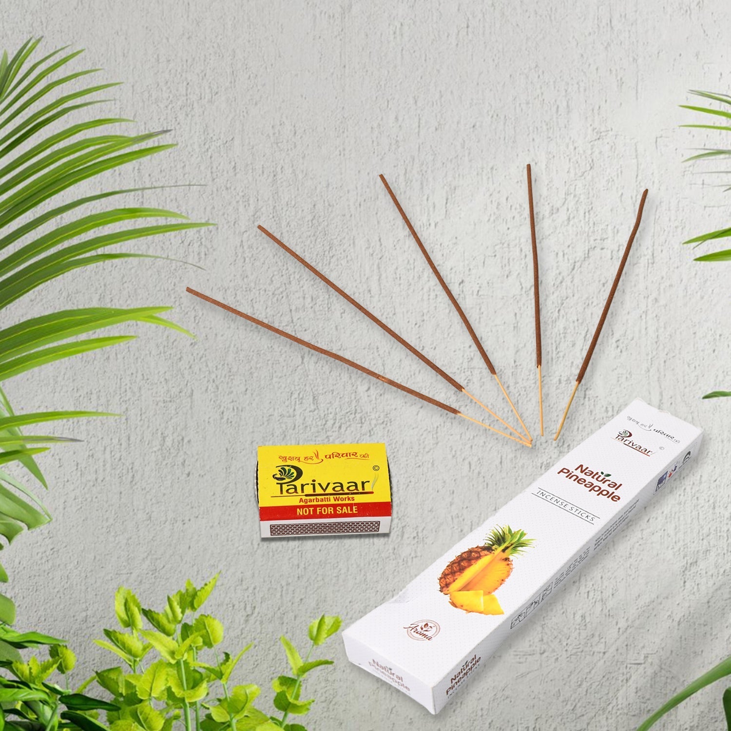 Mix Flavour Incense Sticks / Agarbatti (90 GM With Machis / Mix 1 Packet) Variety Bazaar