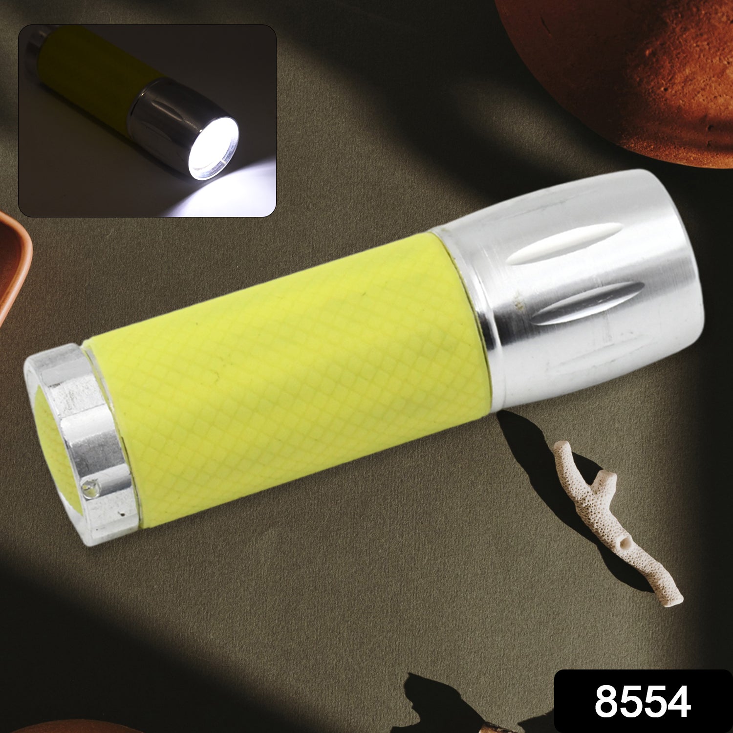 Mini LED Flashlight Torch | Pocket Size | High Lumen | Battery Operated (Battery not included / 1 pc) Variety Bazaar