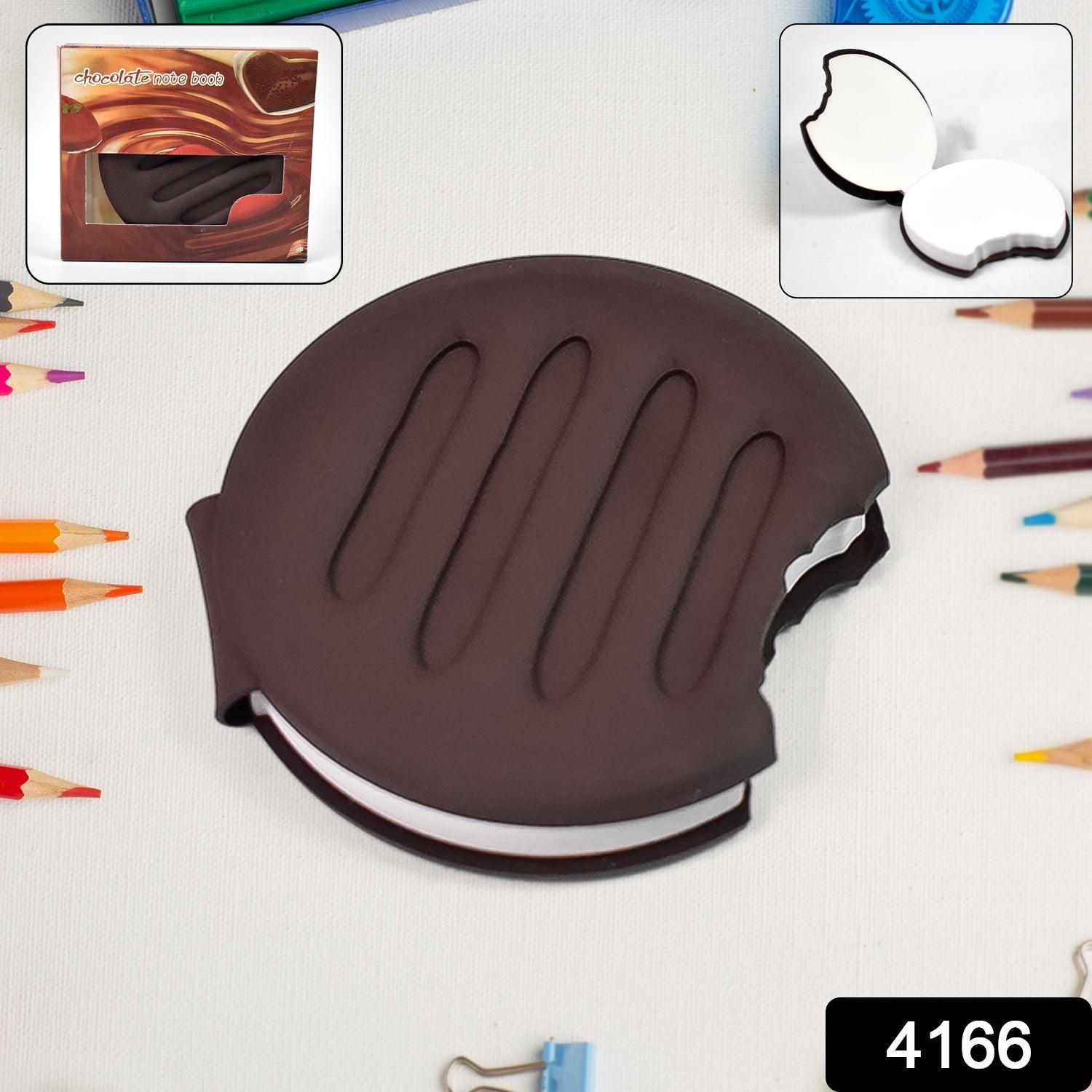 Chocolate Notebooks Diary Fun & Educational for Kids (1 Pc) Variety Bazaar