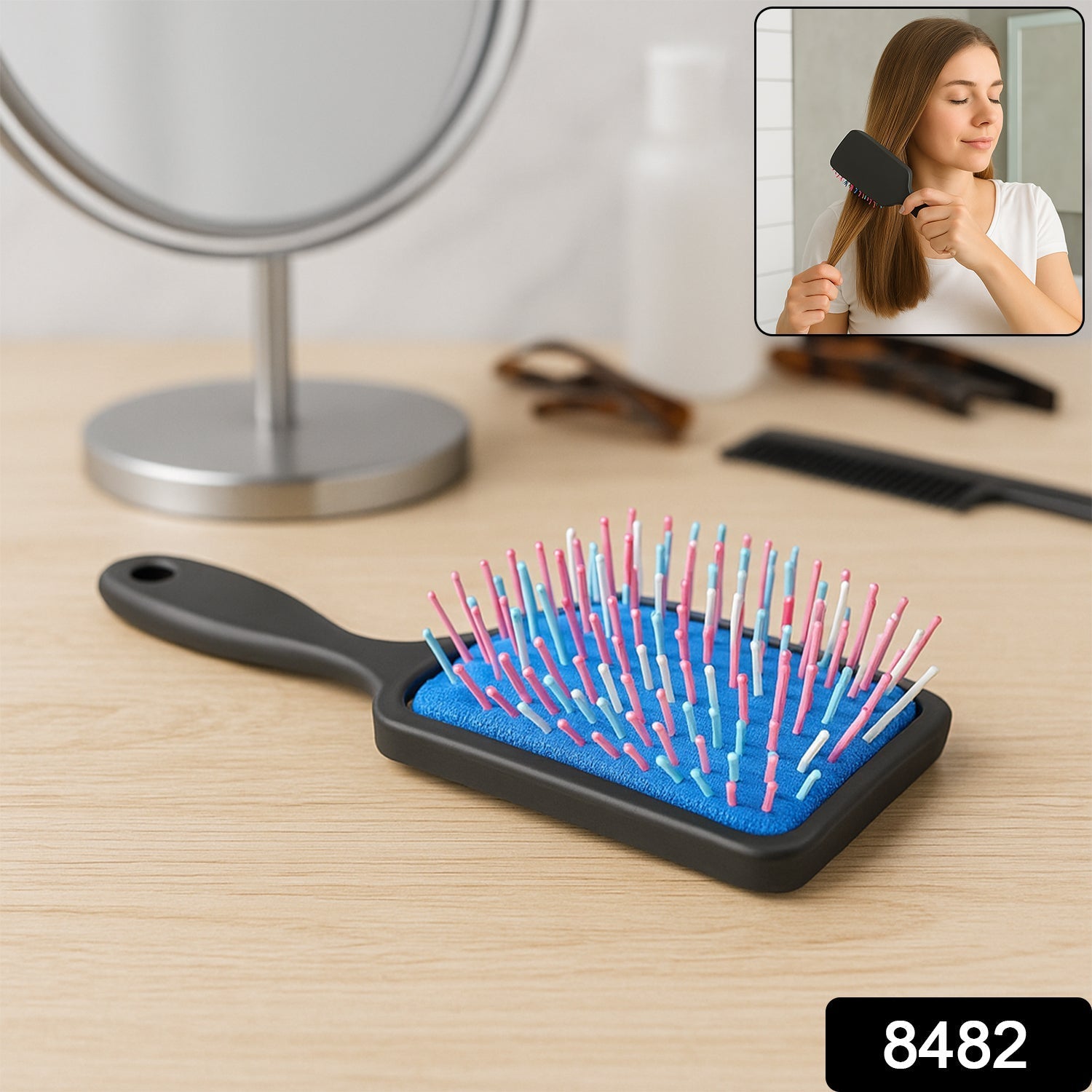 Massage Comb, Massage Hair Brush (1 Pc), Hair accessories Variety Bazaar