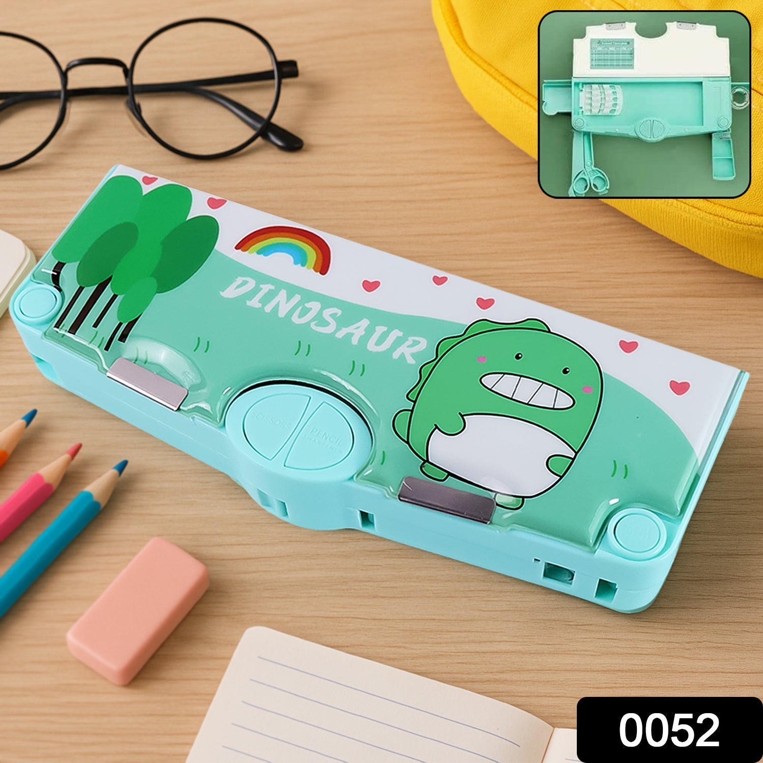 Multifunctional Pencil Box for Kids (Magnetic, Pop-Up) Variety Bazaar