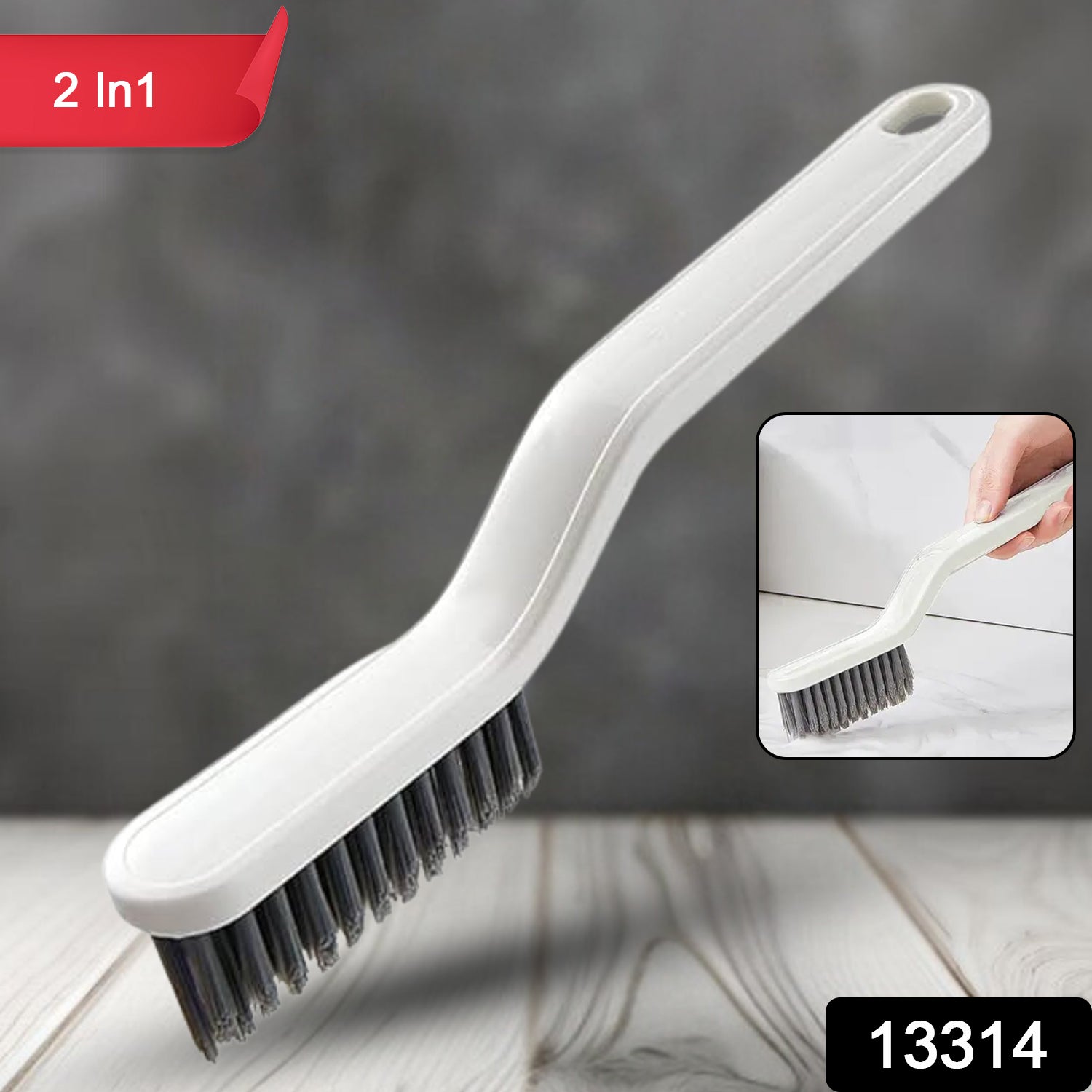 Multifunctional Floor Gap Brush, 2 in 1 Cleaning Brush (1 Pc) Variety Bazaar
