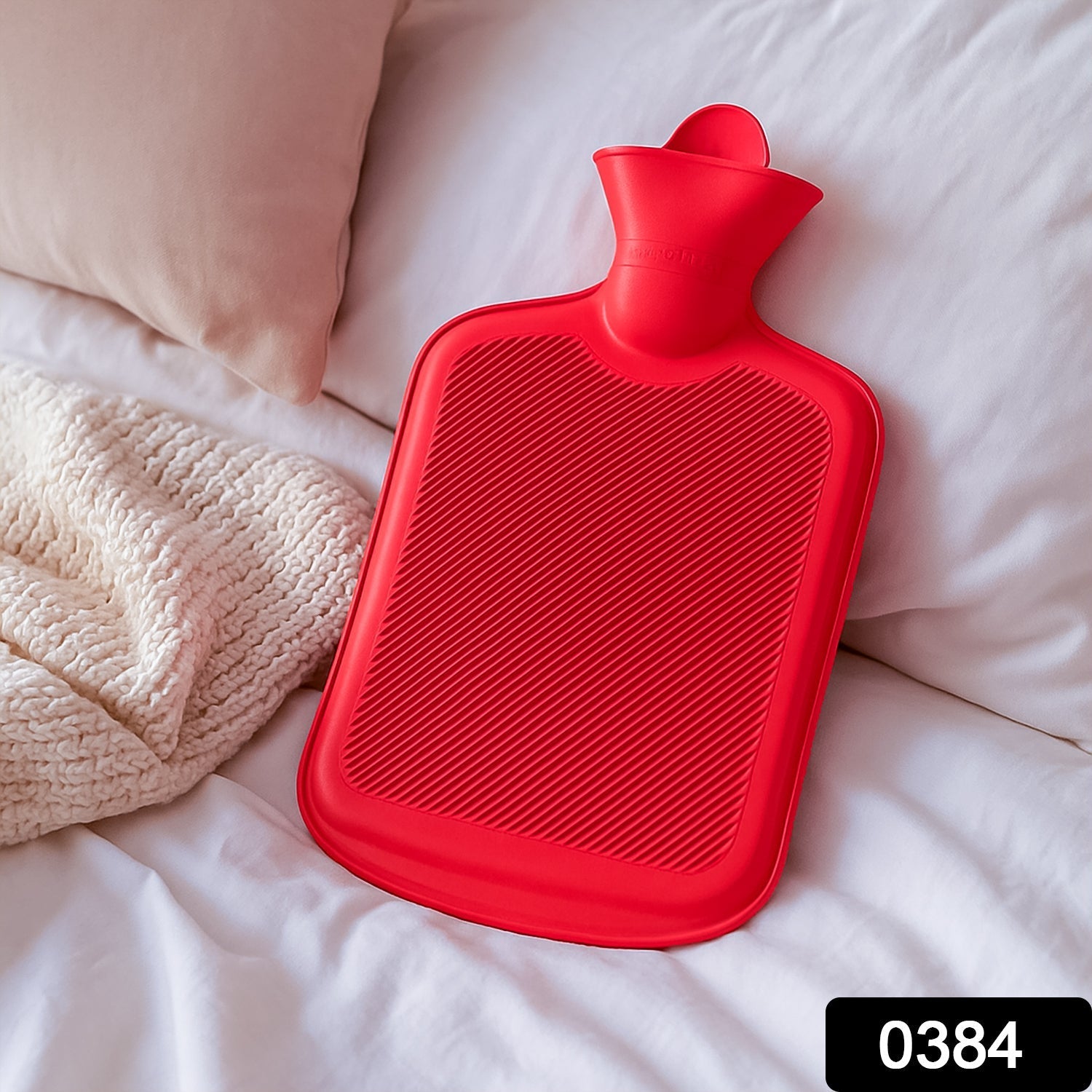 Rubber Hot Water Heating Bag for Pain Relief (Large) Variety Bazaar