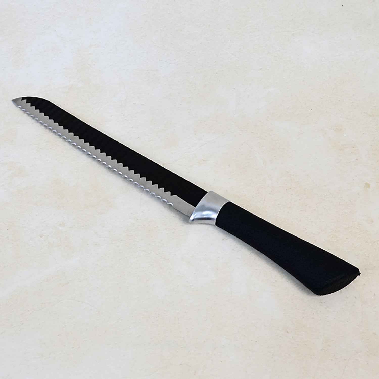 Premium 32 Cm Serrated Bread Knife With Ergonomic Handle