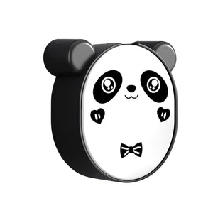 Plastic Cute Panda Soap Box Wall Mounted Flip-top Drain Soap Case (1 Pc)
