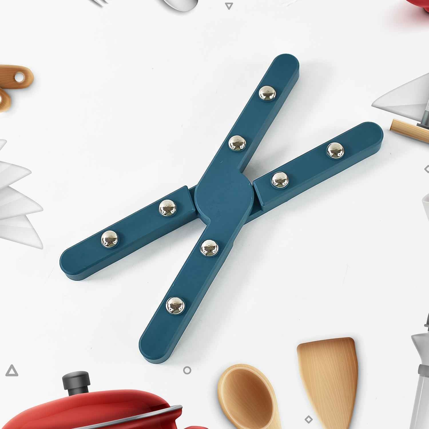 Apex Foldable Hot Mate Set 2 Pcs Folding Pan Stand For Hot Pots