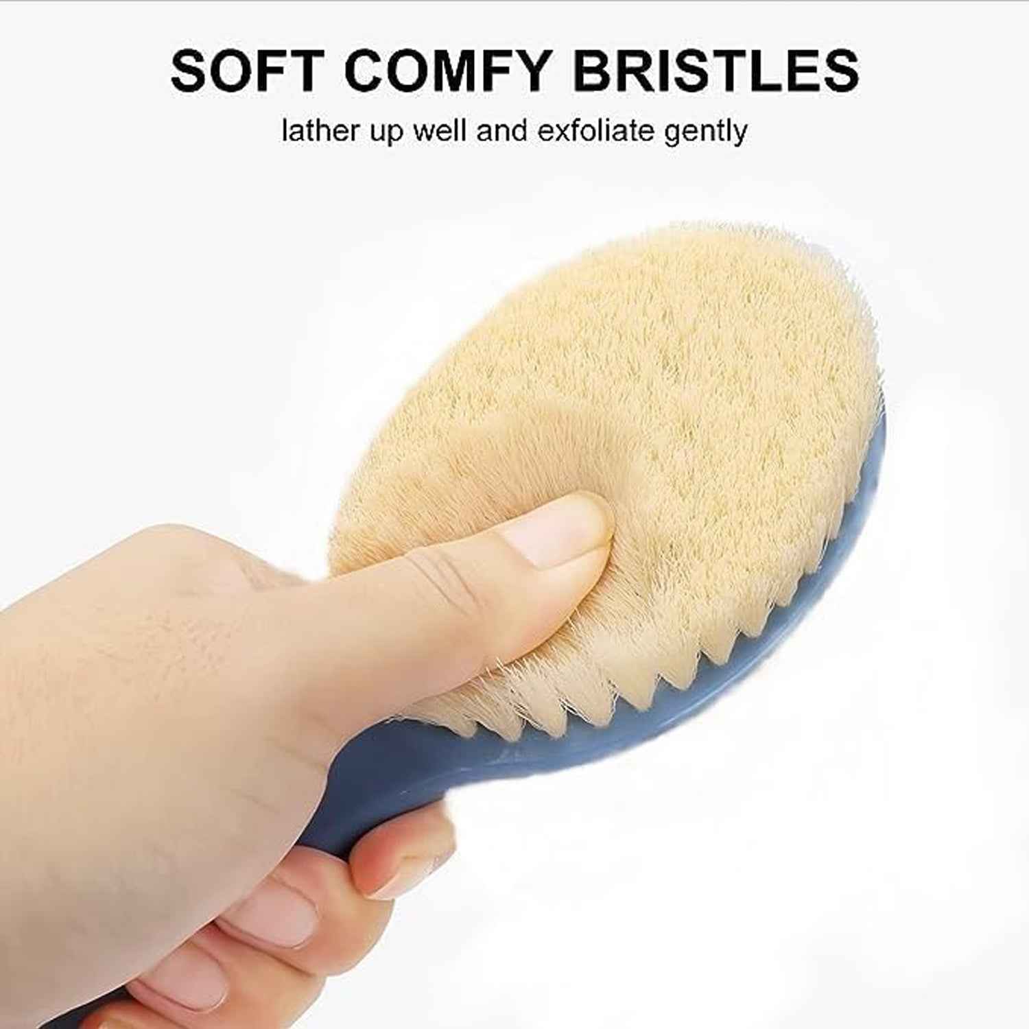 Back Scrubber For Shower Dry Body Brush Back Brush Long Handle (1 Pc B Grade)