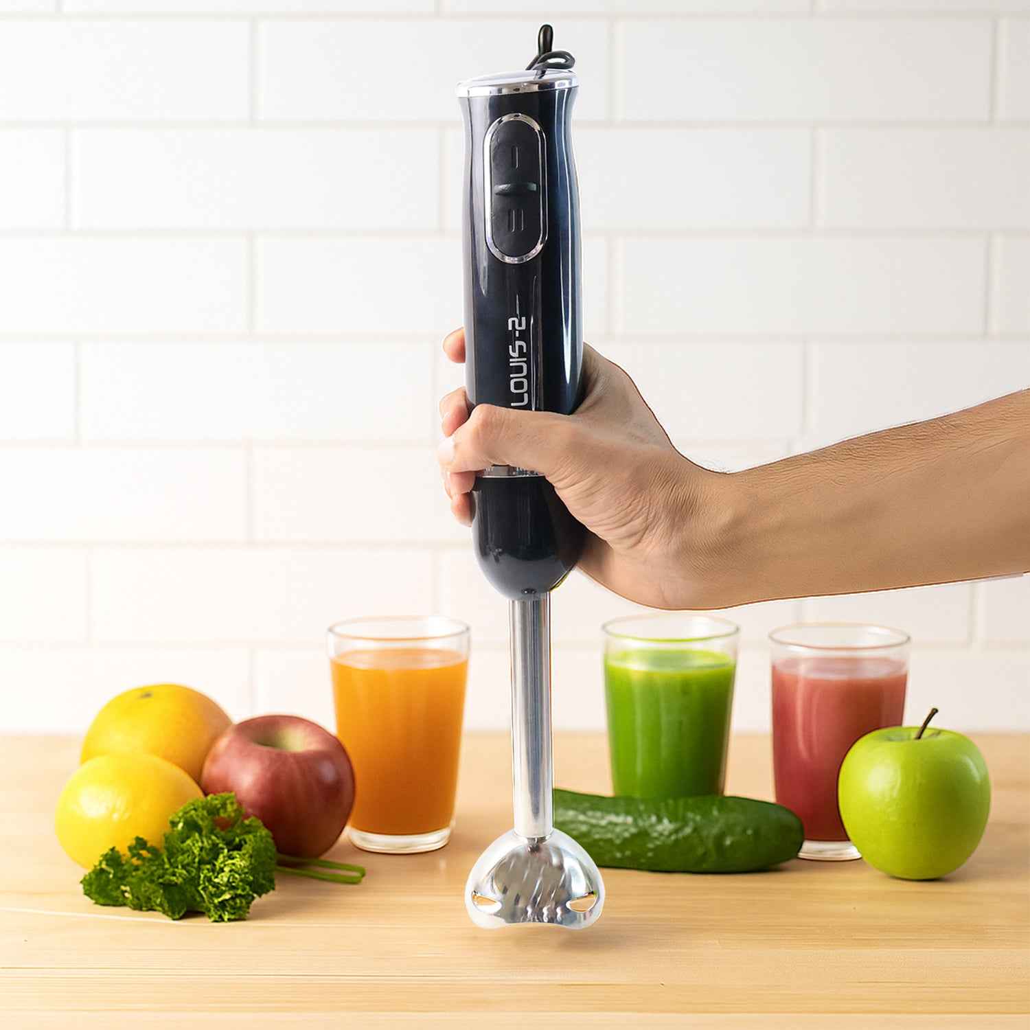 Orbit Electric Hand Blender With Stainless Steel Blade (1 Pc)