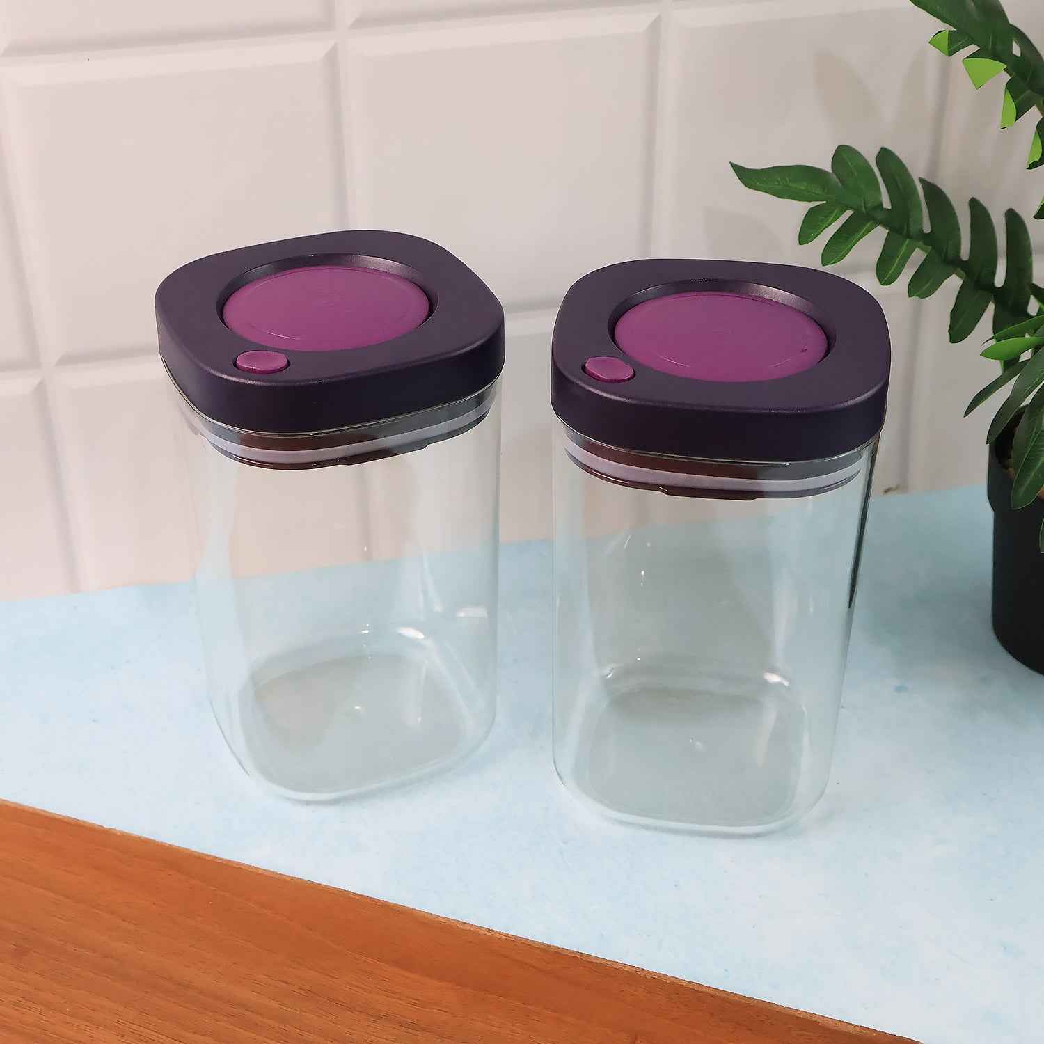 Supermom Airtight Kitchen Storage Containers (2 Pc Set 1200ml)