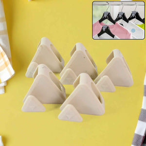 Multi-functional Plastic Triangle Hanger Connector Hooks 5 Pcs Set