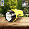Rechargeable LED Torch Flashlight – High-Power Handheld Emergency Light with Built-in Plug