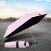 3-Fold Sun & Rain Protective Solid Foldable Umbrella, (1 Pc) travel sahayak