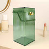 Square Plastic Storage Box with Flip Lid (1 Pc)