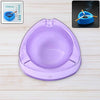 Oblivion Transparent Pueple Plastic Ashtray (1 Pc)