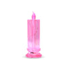 Big Simple Candles for Home Decoration, Crystal Candle Lights (Multicolor)